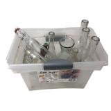 Mixed Lot of Assorted Glass Bottles