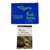 Two Michigan Travel & Trail Guide Books