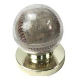 Ed Brinkman Signed Baseball in Display Case