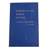 1953 Detroit in Its World Setting Book
