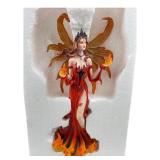 Resin Fire Element Fairy Figurine