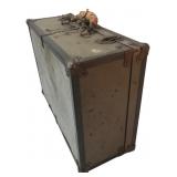 Excelsior Hardware Metal-Reinforced Suitcase, 15x6