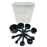 Snapware Plastic Storage Container and Measuring S