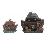 Two Decorative Noah