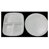 Este C.E. Italy Basketweave Serving Dishes