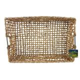Vietnamese Woven Seagrass Storage Basket