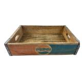Pepsi-Cola Wooden Crate, 19 x 12 x 5
