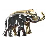 Liz Claiborne Two-Tone Elephant Brooch
