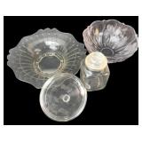 Assorted Pressed Glassware Collection