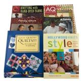 Mixed Lot Quilting & Knitting Books