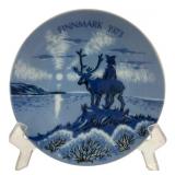 Porsgrund Norway 1973 Finnmark Plate