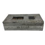 Vintage Metal 18-Egg Carrier