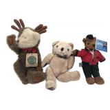 Boyds Bears and Teeny Tiny Teddy Bear Plush Lot