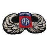 US Army 82nd Airborne Paratrooper Patch