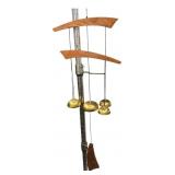 Vintage Wood & Brass Wind Chime