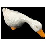 Scioto 1987 Ceramic White Goose Figurine