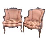 Pair of French Provincial Style Armchairs