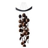 Copper Tone Metal Disc Hanging Mobile