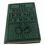 The Winston Dictionary for Schools Hardcover Book