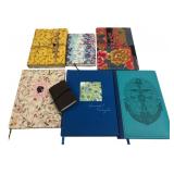 Assorted Fabric-Covered Decorative Journals, Set o