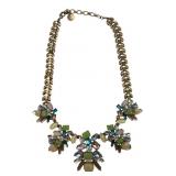 Stella & Dot Gold-Tone Statement Bib Necklace