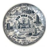 Spine Original New York City Souvenir Plate, 10"
