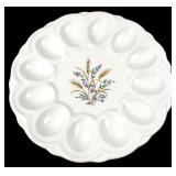 Canonsburg Wheat Pattern Deviled Egg Plate 9"
