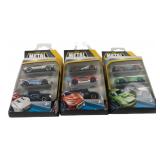 Zuru Metal Machines Toy Car 3-Packs Lot of 3