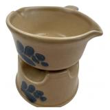 Pfaltzgraff Yorktowne Stoneware Butter Warmer