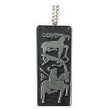 Mullingar Pewter Celtic Motif Pendant Necklace
