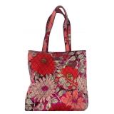 Vera Bradley Quilted Floral Tote Bag