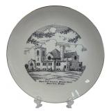 1956 Homer Laughlin Swartz Creek Church Plate