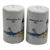 CSI Whitefish Pt MI Salt & Pepper Shakers