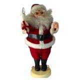 25" Electric Santa Claus Figure with Candle