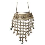 Italian Sterling Silver Bib Necklace