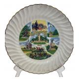 Gettysburg PA Ceramic Souvenir Plate
