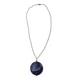 Cloisonne Enamel Koi Fish Pendant Necklace