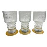 Set of 3 Lord of the Rings Light-Up Goblets