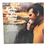 Twitty & Lynn - We Only Make Believe - LP - VG+