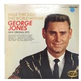 George Jones - Walk Through This World - LP - VG+