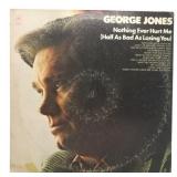 George Jones - Nothing Ever Hurt Me - LP - VG+