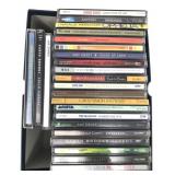 Box Lot of Assorted Music CDs