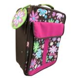 Jumping Beans Floral Rolling Suitcase