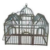 Architectural Painted Wire Birdcage