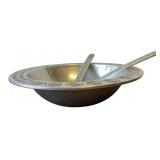 Wilton Armetale Salad Bowl & Utensils Set