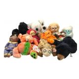 Mixed Lot of Plush Toys and Hand Puppets