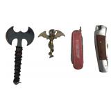 Eddie Bauer Pocket Knife & Assorted Mini Tools