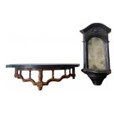 Homco & Dart Ind. Wall Shelf and Mirror
