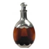 Royal Holland Pewter Amber Glass Decanter