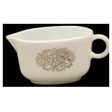 VTG Pyrex Woodland Pattern Milk Glass Creamer